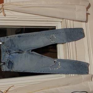Levi men's destroyed jeans
